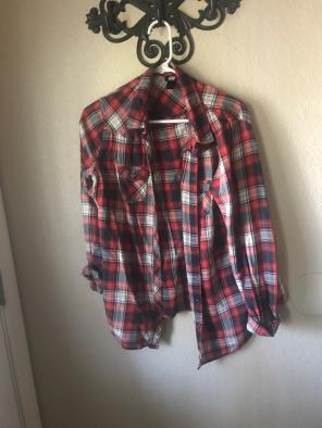 H&M Plaid Button Up Shirt
