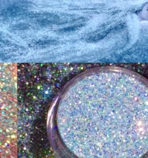 ' ICE QUEEN '. Cosmetic GLITTER