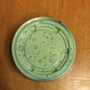 Green tea latte slime