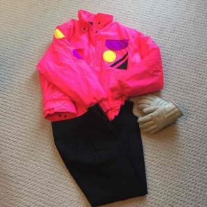 Ladies ski outfit