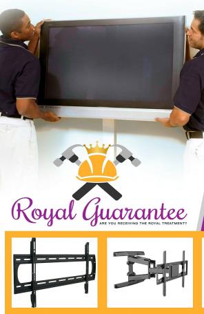 TV Wall Mount Installation - FREE Mount