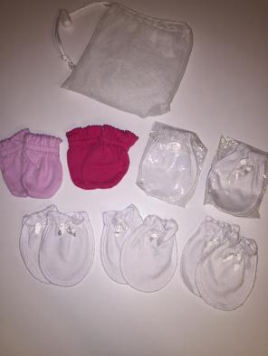 Newborn Hand Mittens Scratch Protectors