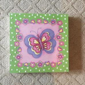 Kids Butterfly Picture Frame Decor