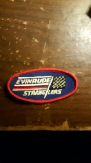 Evinrude stranglers jacket patch