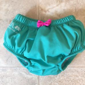 Baby Girls Speedo Swim Diaper Large