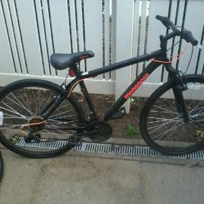 Black and orange Montrose bike