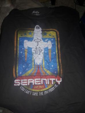 Firefly Serenity Tee shirt XL & Patch