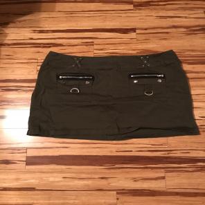 Olive Green Skirt