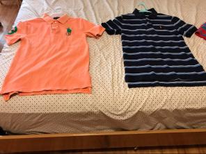 3 Polo Ralph Lauren Shirts (L)- $25