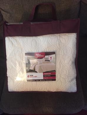 NEW 4 Pc. Quilt Set Full/Queen - Was $50