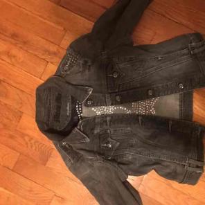 Grey jean jacket