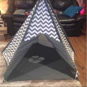 Canvas kids tee pee tent