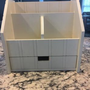 Farmhouse Style Desk Organizer