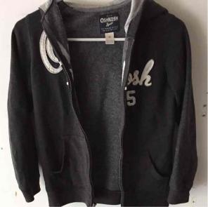 Oshkosh zip up hoodie size 10