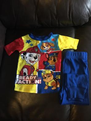 3T Paw Patrol Pajamas
