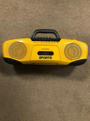 Vintage Sony Sports Boombox CFS-903 Rare