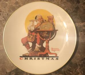 Norman Rockwell Planning Christmas Visit