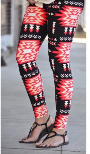 Aztec Print Leggings