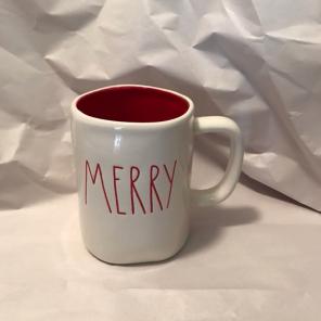 Rae Dunn Double Sided Merry Mug.