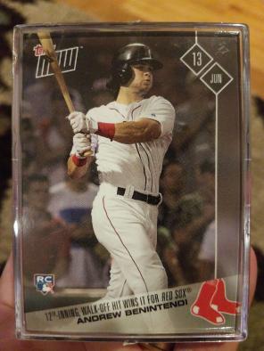 2017 Topps Now Andrew Benintendi RC #249