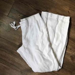 100% LINEN WHITE PANTS