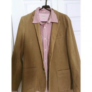 Tan Coduroy Blazer