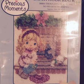 Latch Hook Rug Kit Precious Moments