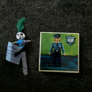 Coaster and Voodoo Doll