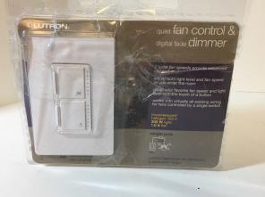 Lutron Single Pole Fan & Light Control