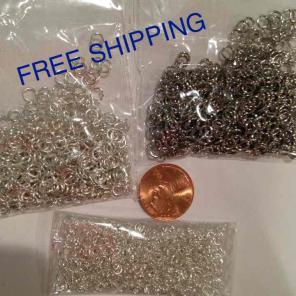 BUNDLE ~ OPEN JUMP RING CONNECTORS 3-4mm