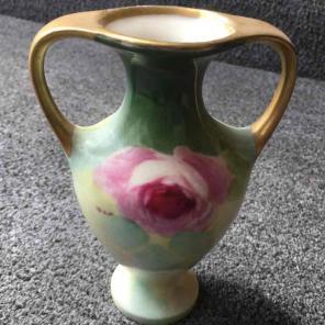 Vintage Floral Vase