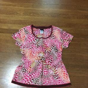 Baby phat Scrub Top
