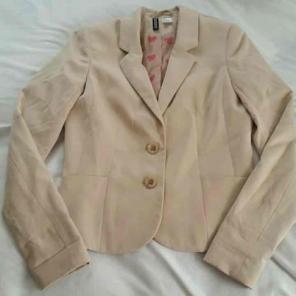 Cream/nude blazer