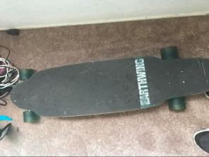 Earthwing Longboard With Sector 9 Wheels