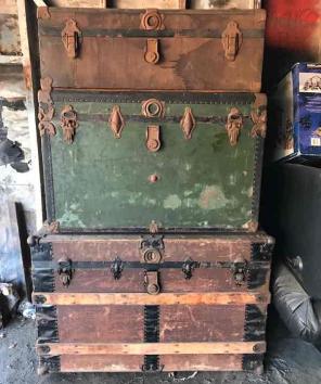 Antique chests from early 1900s