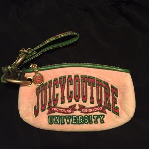 Juicy Couture Vintage Wristlet Velvet