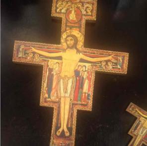 15 by 11 Inch San Damiano Cross