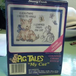 Counted cross stitch kits Pig tales