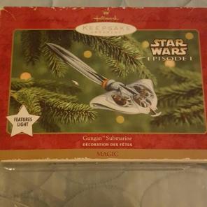 Starwars hallmark xmas ornament
