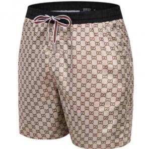 Men's Gucci tan swim shorts