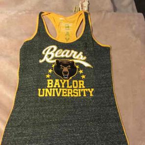 Baylor Bears Tank Top NWT