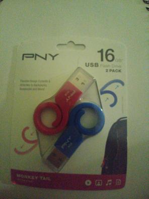 Two 16GB usb flash drives