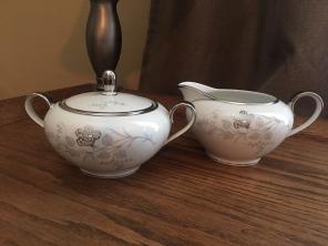 Vintage Bavaria Creamer & Sugar Bowl