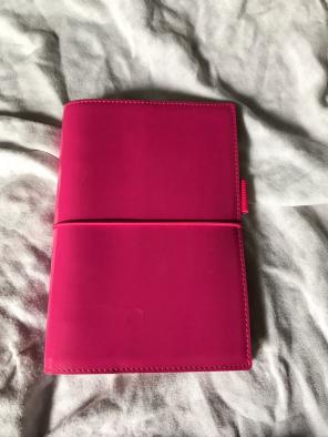 Pink Filofax Personal Planner