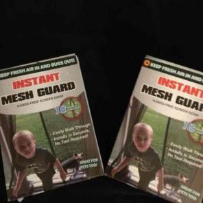 KEEP THOSE BUGS OUT! MESH GUARD~NEW/BOX