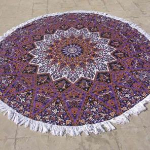 Beach towel yoga meditations spread