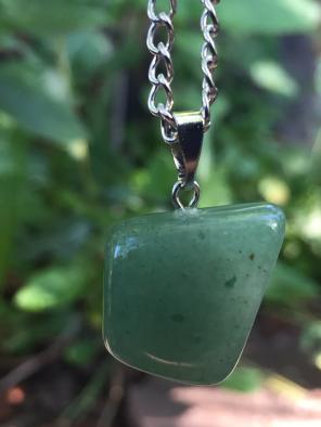 Aventurine Pendant with money Spell