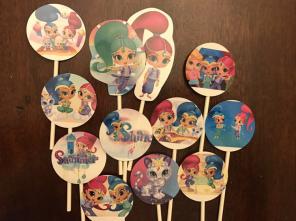 Shimmer And Shine Cupcake Toppers (16)