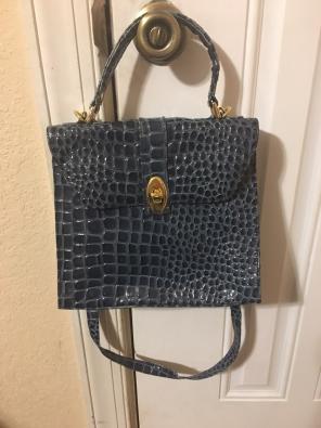 Lord Taylor Mink Purse With Insert 175 00 Lord Taylor Blue Purse