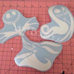 The Nightmare Before Christmas Decal Set